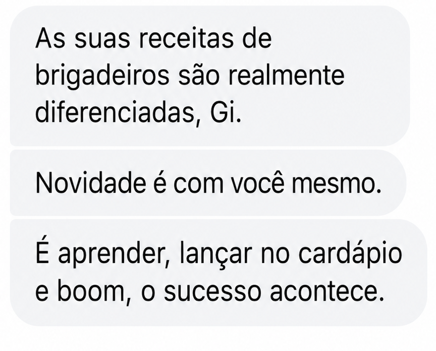 Depoimento de aluna 1